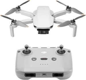 DJI Mini 4K, dron con cámara 4K UHD para adultos, menos de 8.78 oz, estabilización de cardán de 3 ejes, transmisión de video de 6.2 mi