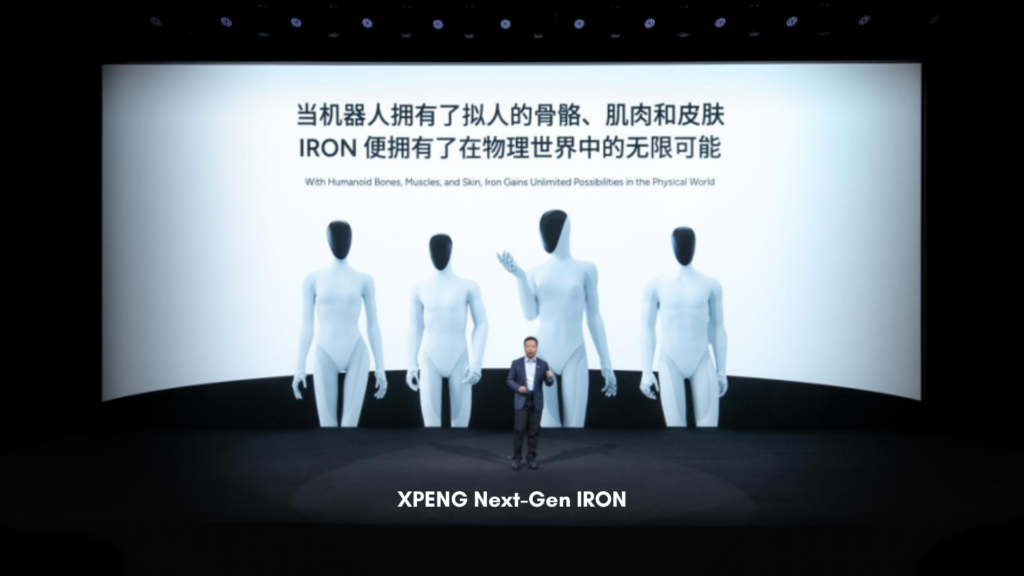 Compared with the first-generation IRON, the Next-Gen IRON has achieved comprehensive upgrades in bionic structure, intelligence system, and energy architecture, and has achieved "ultra-realistic anthropomorphism" in both appearance and thinking interaction. The XPENG Next-Gen IRON is equipped with 3 Turing AI chips, with an effective computing power of 3000 TOPS, and at the same time, it is the first to be equipped with XPENG's first-generation physical world large model.