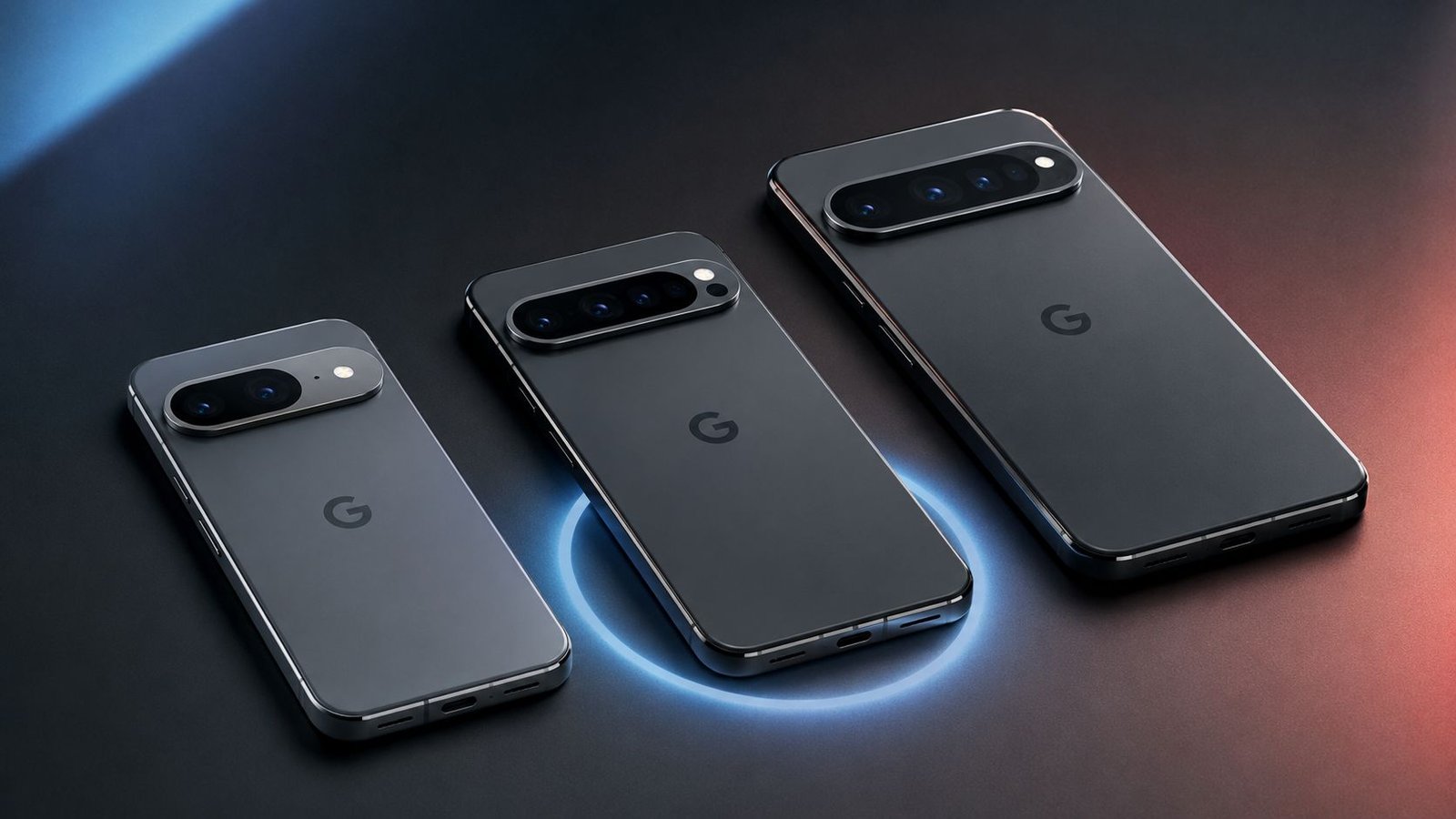 pixel 11 trio in graphite light