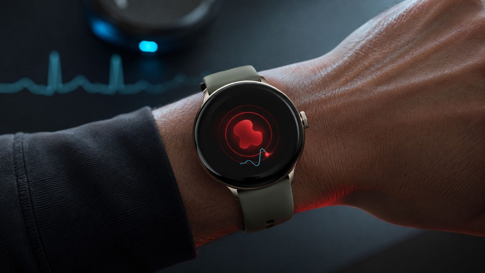 pixel watch 5 oxygen alert close up